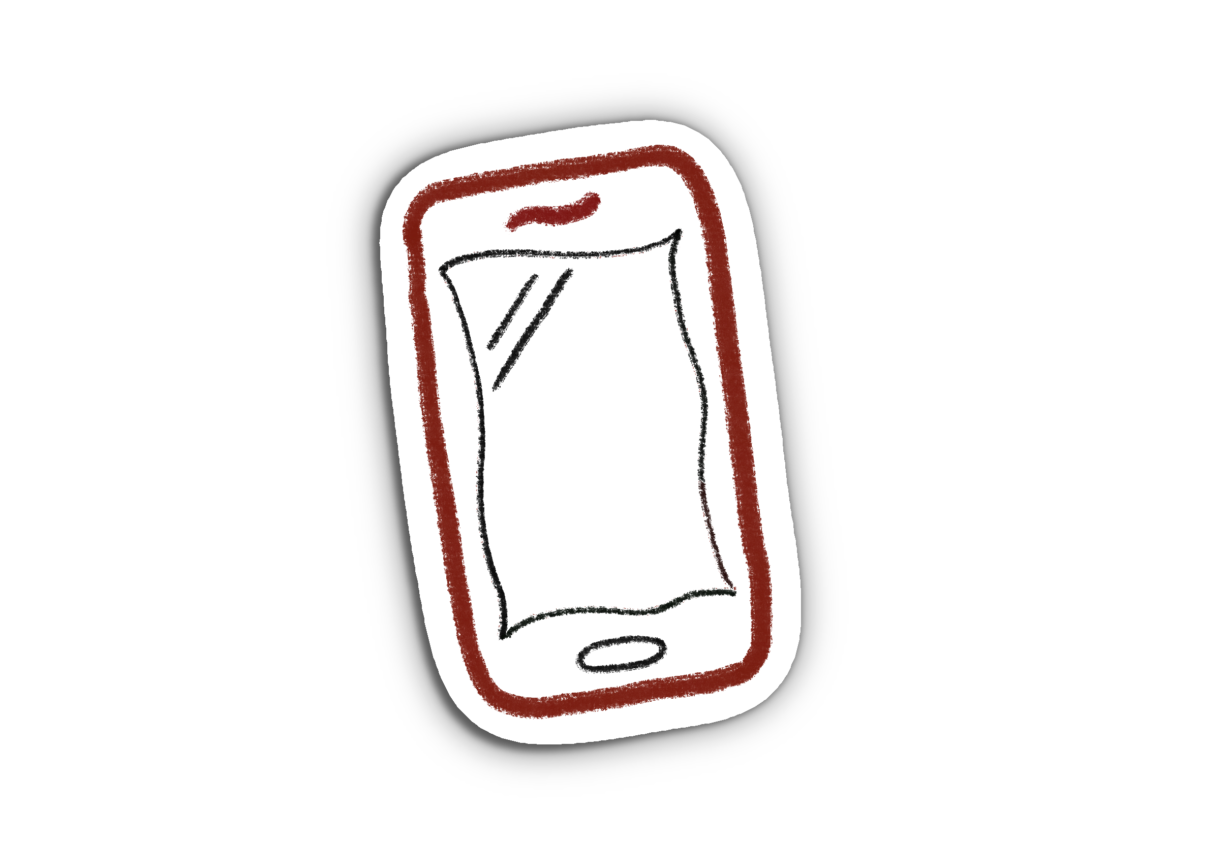 Sticker smartphone