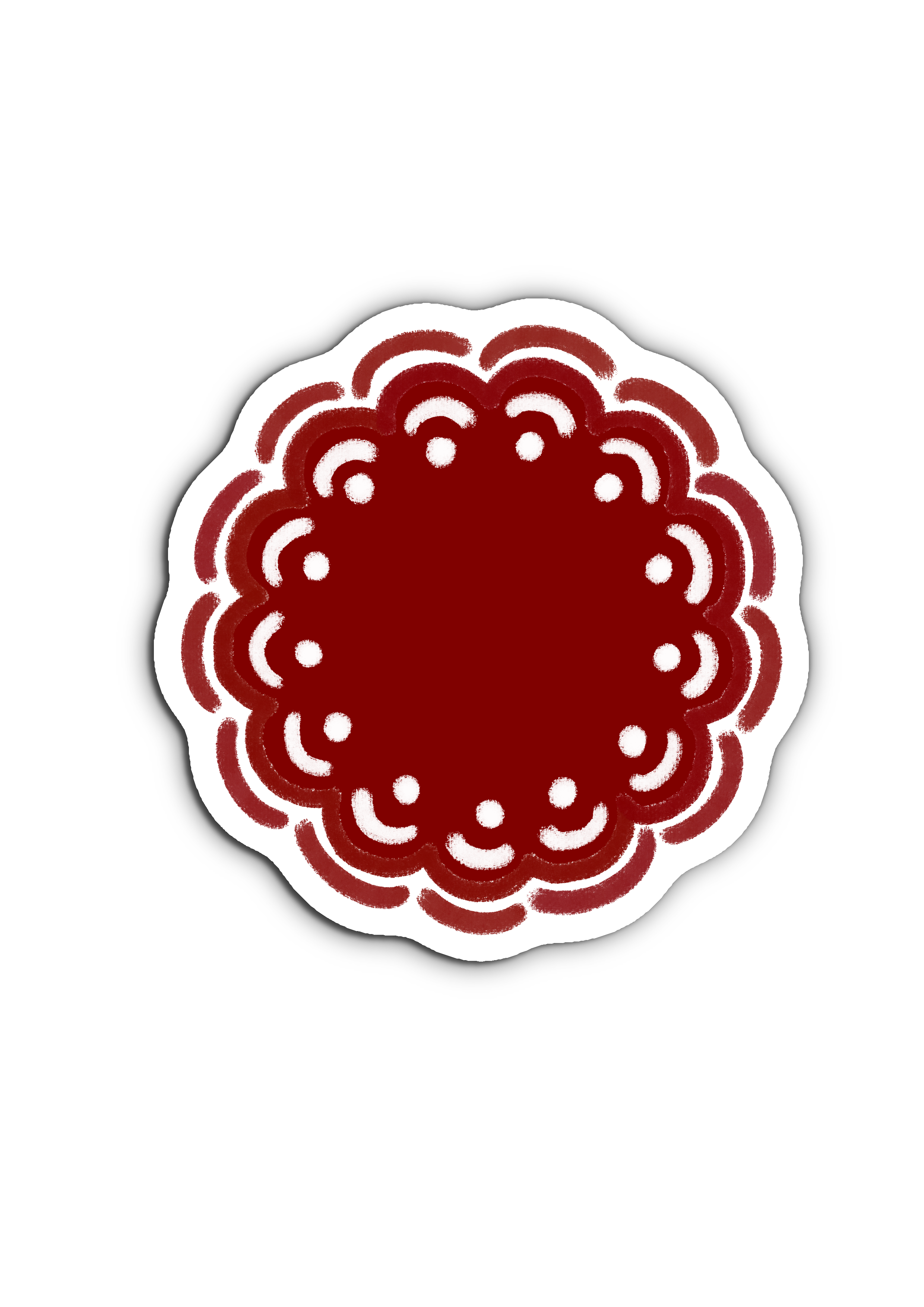 Sticker fleur