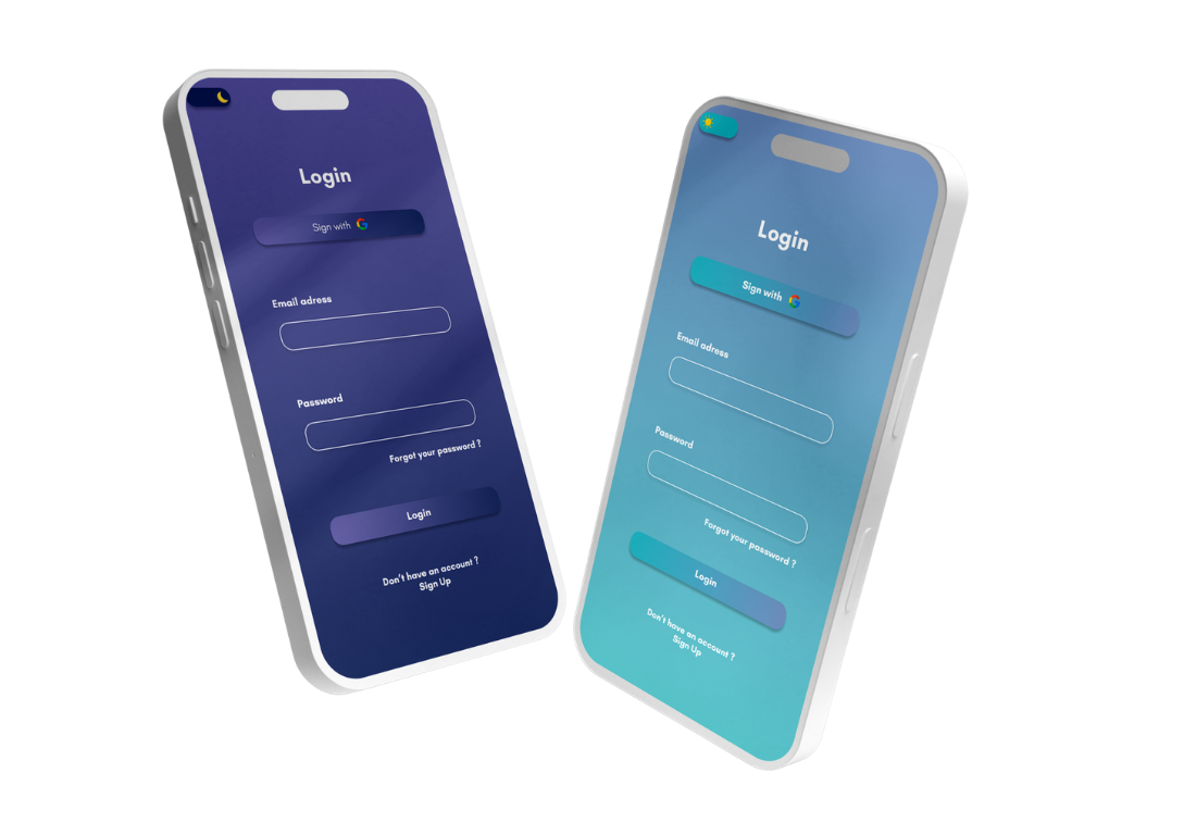 Mockup du projet