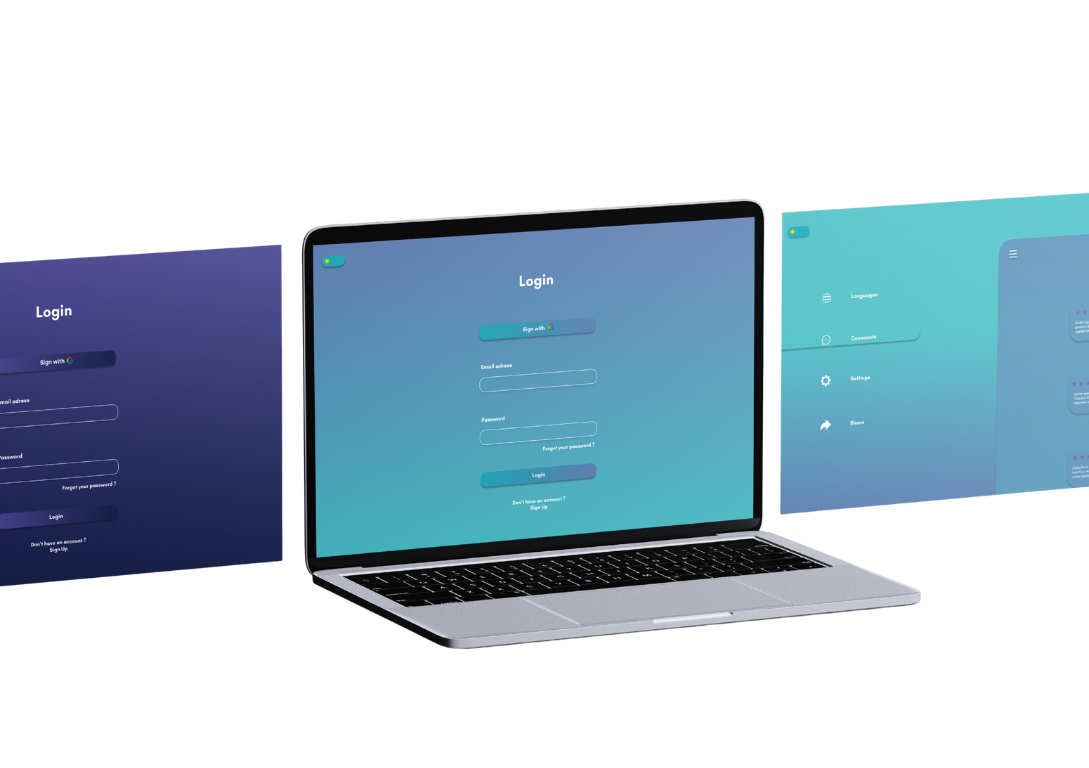Mockup du projet