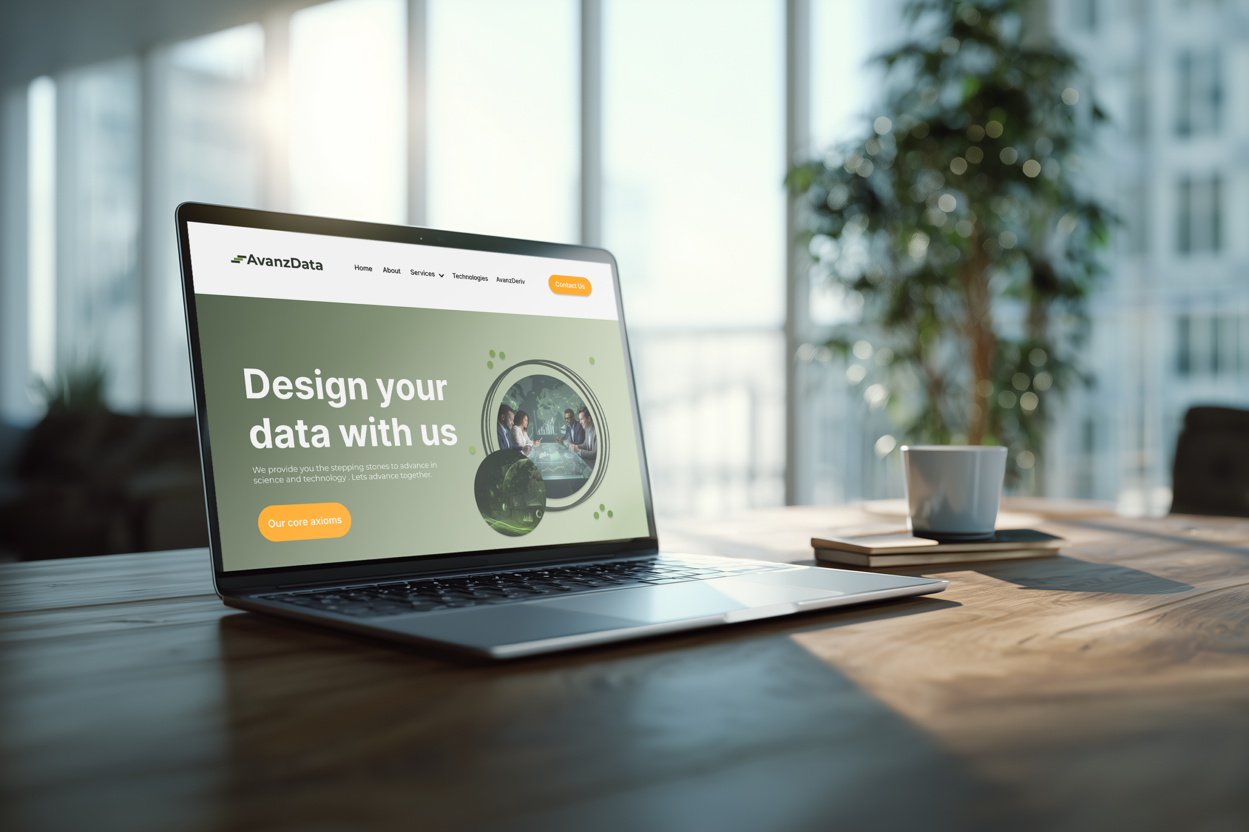 Refonte UX/UI du site AvanzData